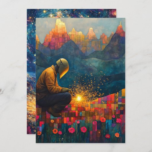 Lassen Art print - lasser uitnodiging pride evenem (Voorkant / Achterkant)