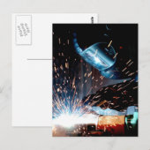 lassen briefkaart (Voorkant / Achterkant)