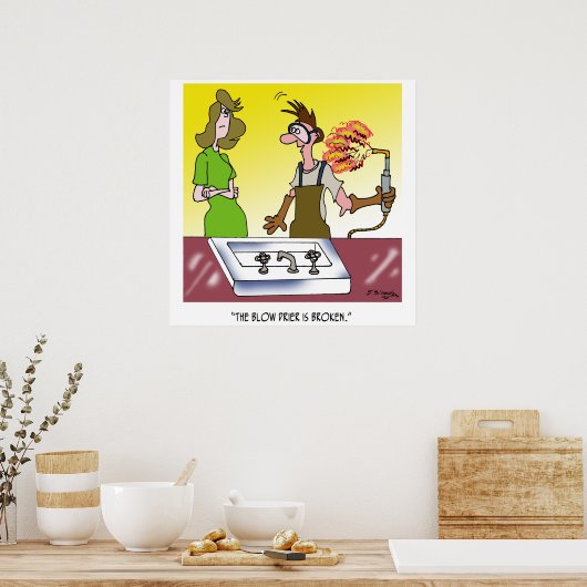 Lassen Cartoon 6139 Poster (Keuken)