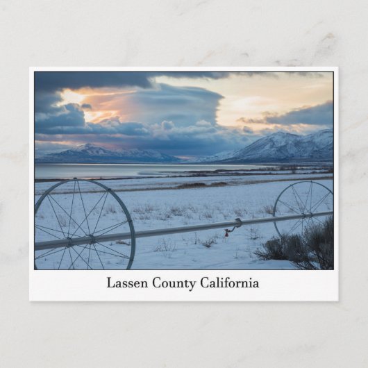 Lassen County California Post Card Briefkaart (Voorkant)