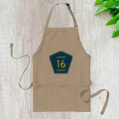 Lassen County Sign Apron Standaard Schort