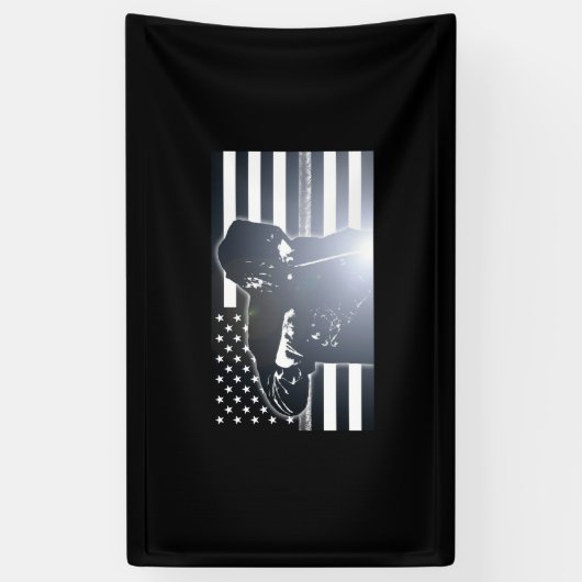 Lassen: De vlag van de dunne metale lijn Spandoek (Verticaal)