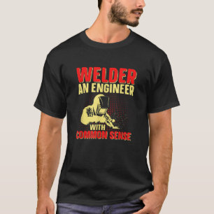 Lassen Design Mannen Vrouwen Lassen Funny Weld Gez T-shirt