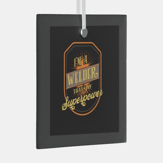 Lassen Glas Ornament (Voorkant Rechts)