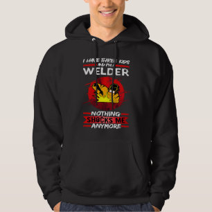 Lassen Ik Heb Drie Kinderen En Ik Ben Een Lasser L Hoodie