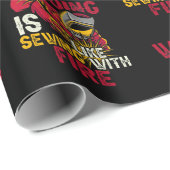 Lassen is als naaien met vuur cadeaupapier (Rol Hoek)