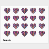 Lassen Katten Hart - Schattigee Lasser Sticker Art (Vel)