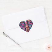 Lassen Katten Hart - Schattigee Lasser Sticker Art (Envelop)