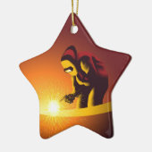 Lassen Keramisch Ornament (Links)