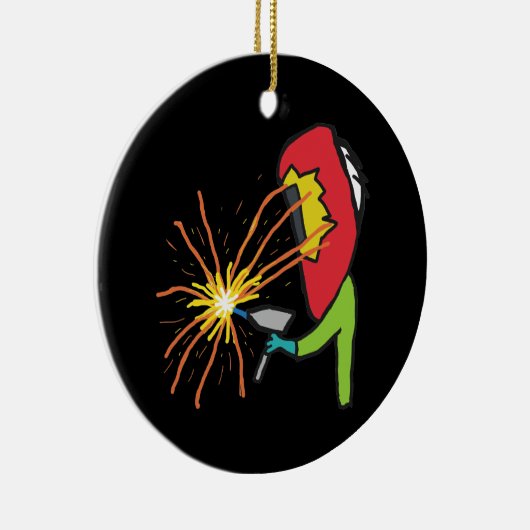 Lassen Keramisch Ornament (Rechts)