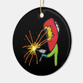 Lassen Keramisch Ornament (Links)