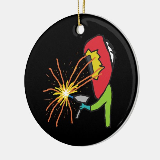 Lassen Keramisch Ornament (Links)