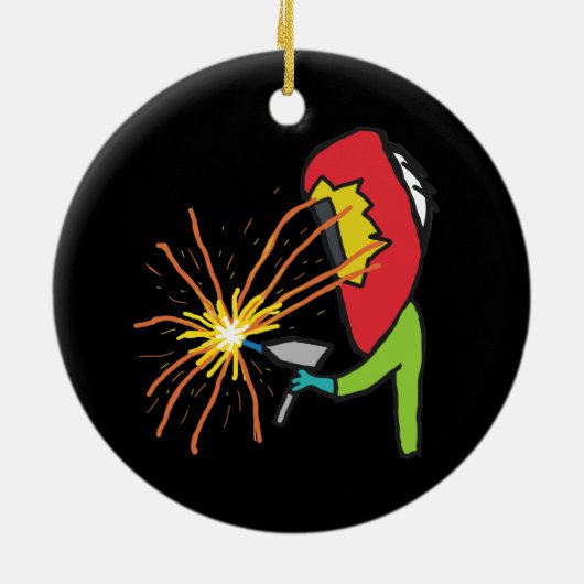 Lassen Keramisch Ornament (Achterkant)