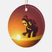 Lassen Keramisch Ornament (Links)