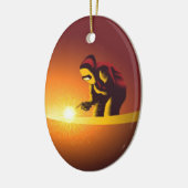 Lassen Keramisch Ornament (Links)