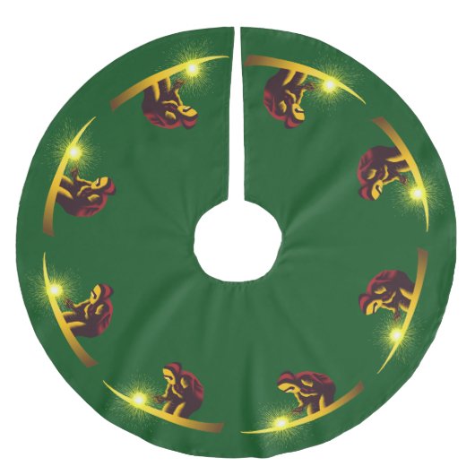 Lassen Kerstboom Rok (Voorkant)