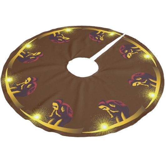 Lassen Kerstboom Rok (Gekanteld)