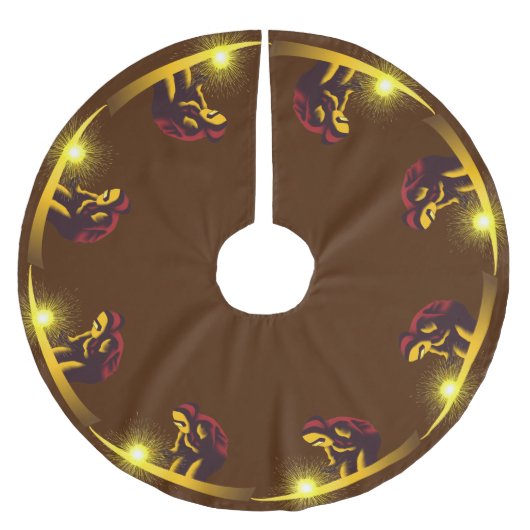 Lassen Kerstboom Rok (Voorkant)