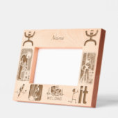 LASSEN LASER aangepaste geschenken Gegraveerde Lijstjes (Links)