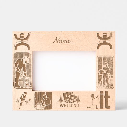 LASSEN LASER aangepaste geschenken Gegraveerde Lijstjes (Voorkant)