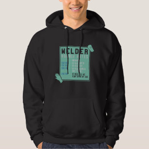 Lassen - lasser uurtarieven hoodie