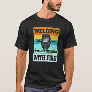  lassen met Gezegden voor het lassen van mannen T-shirt