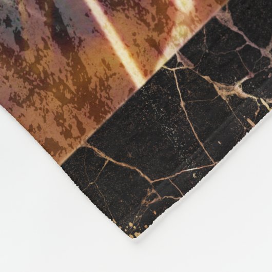 Lassen met vlaggen en -lichten fleece deken (Hoek)