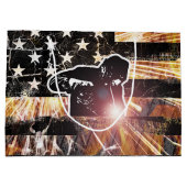 Lassen met vlaggen en -lichten groot cadeauzakje (Achterkant)