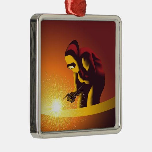 Lassen Metalen Ornament (Rechts)