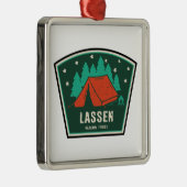 Lassen National Forest Camping Metalen Ornament (Rechts)
