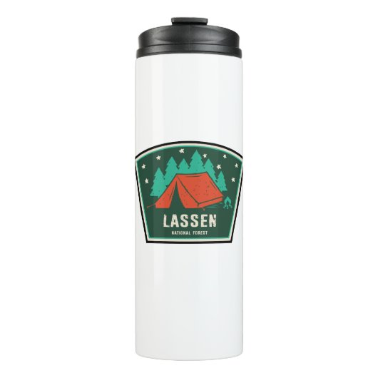 Lassen National Forest Camping Thermosbeker (Voorkant)