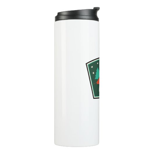 Lassen National Forest Camping Thermosbeker (Gedraaid links)