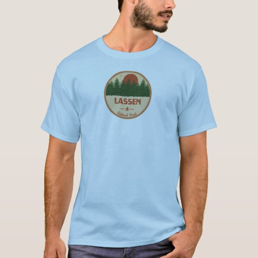 Lassen National Forest T-shirt (Voorkant)