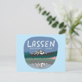 Lassen National Park Mountain Volcano California Briefkaart (Staand voorkant)