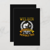 Lassen omdat ingenieurs ook helden nodig hebben | bedankkaart (Voorkant / Achterkant)