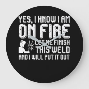 lassen op afwerking, ik heb het uitgezet grote klok