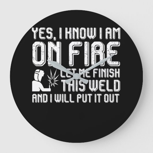 lassen op afwerking, ik heb het uitgezet grote klok (Voorkant)