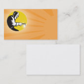 lassen op het werk visitekaartje (Voorkant / Achterkant)