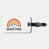 Lassen Peak Bagagelabel (Achterkant horizontaal)