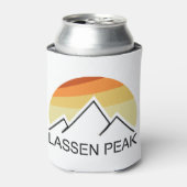 Lassen Peak California Retro Blikjeskoeler (Blikje Voorkant)