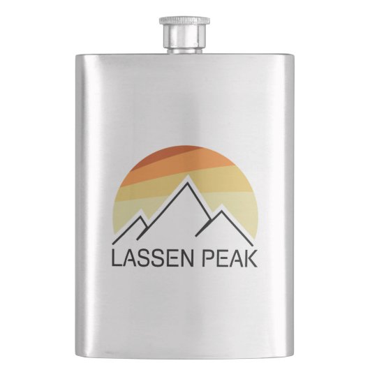 Lassen Peak California Retro Flacon (Voorkant)