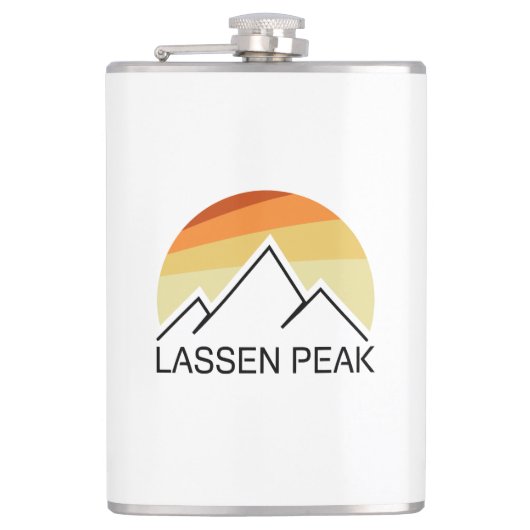 Lassen Peak California Retro Heupfles (Voorkant)