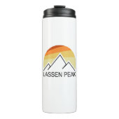Lassen Peak California Retro Thermosbeker (Voorkant)