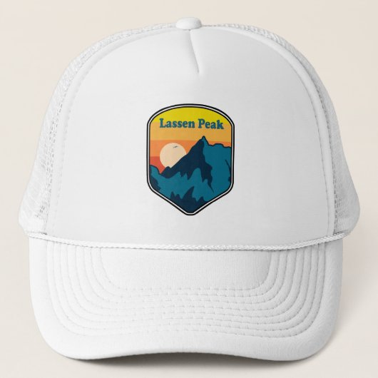 Lassen Peak California Sunrise Trucker Pet (Voorkant)