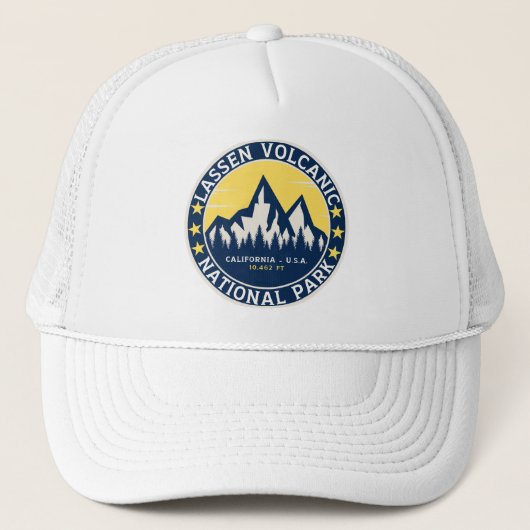 Lassen Peak California Trucker Pet (Voorkant)