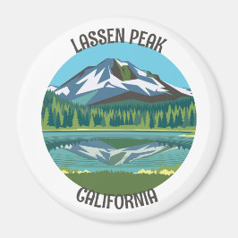 Lassen Peak, Californië Magneet