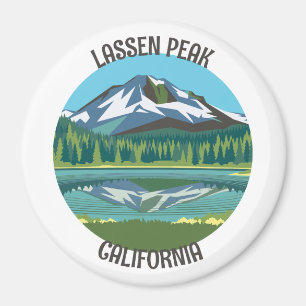 Lassen Peak, Californië Magneet