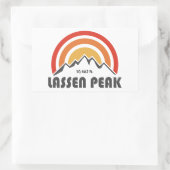 Lassen Peak Rechthoekige Sticker (Tas)