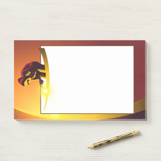 Lassen Post-it® Notes (Op bureau)