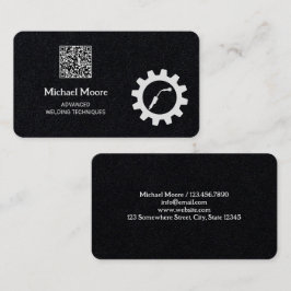 Lassen Premium aangepaste QR-code Visitekaartje